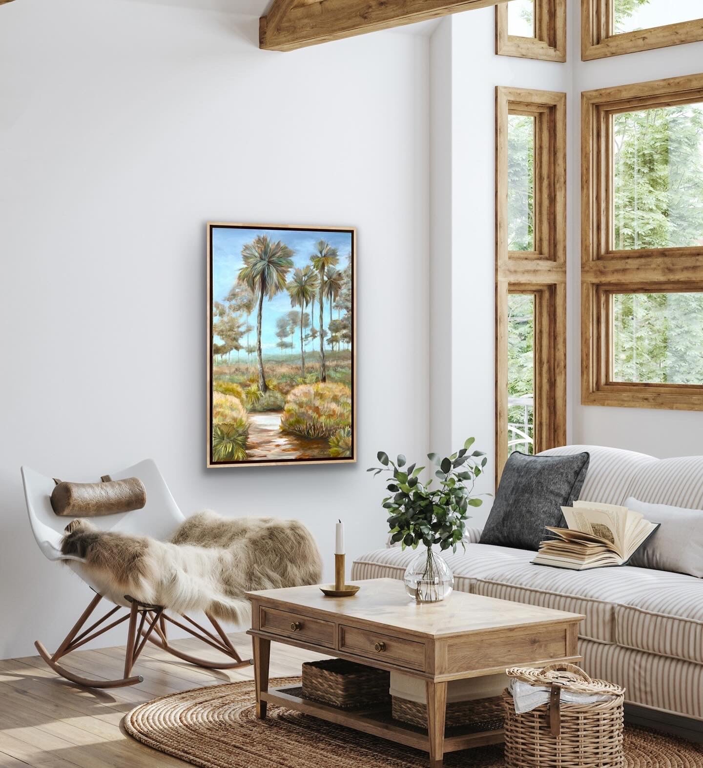 Wild Sanctuary original painting