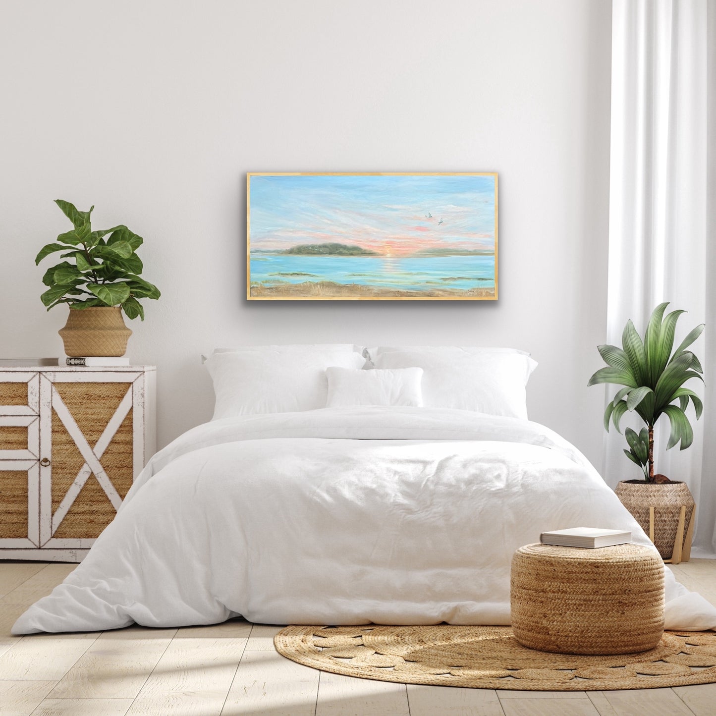 Down Time original coastal painting