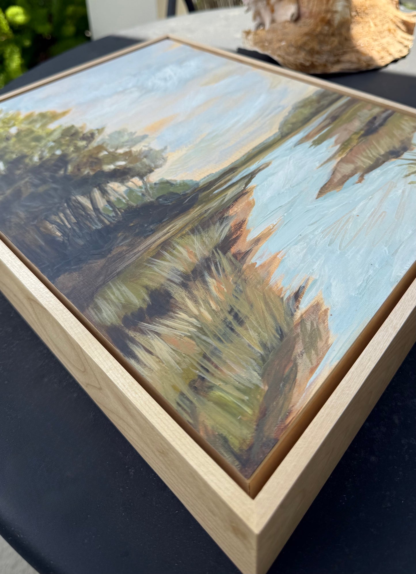 Grasslands No. 1 -11x 14" original landscape painting