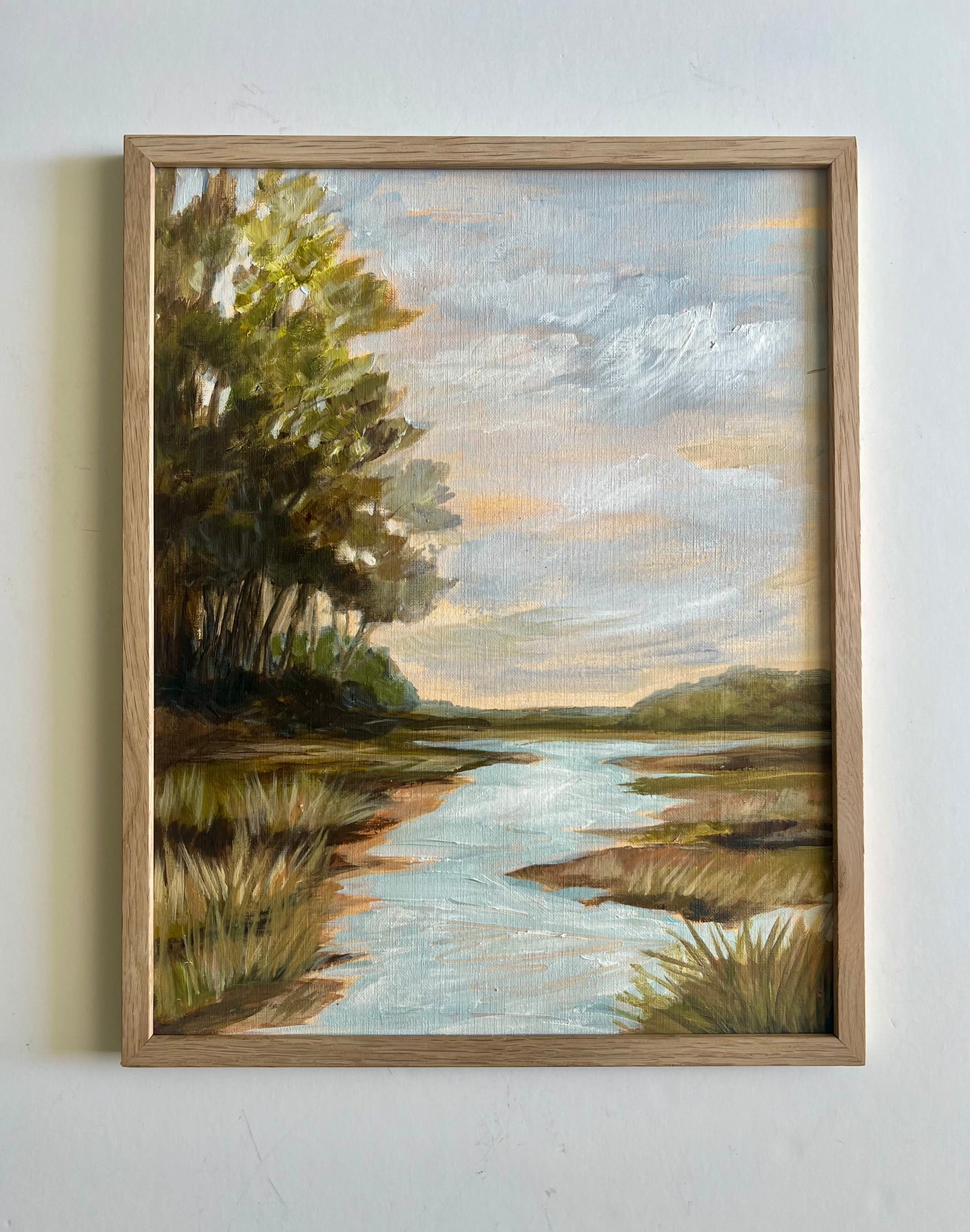 Grasslands No. 1 -11x 14" original landscape painting