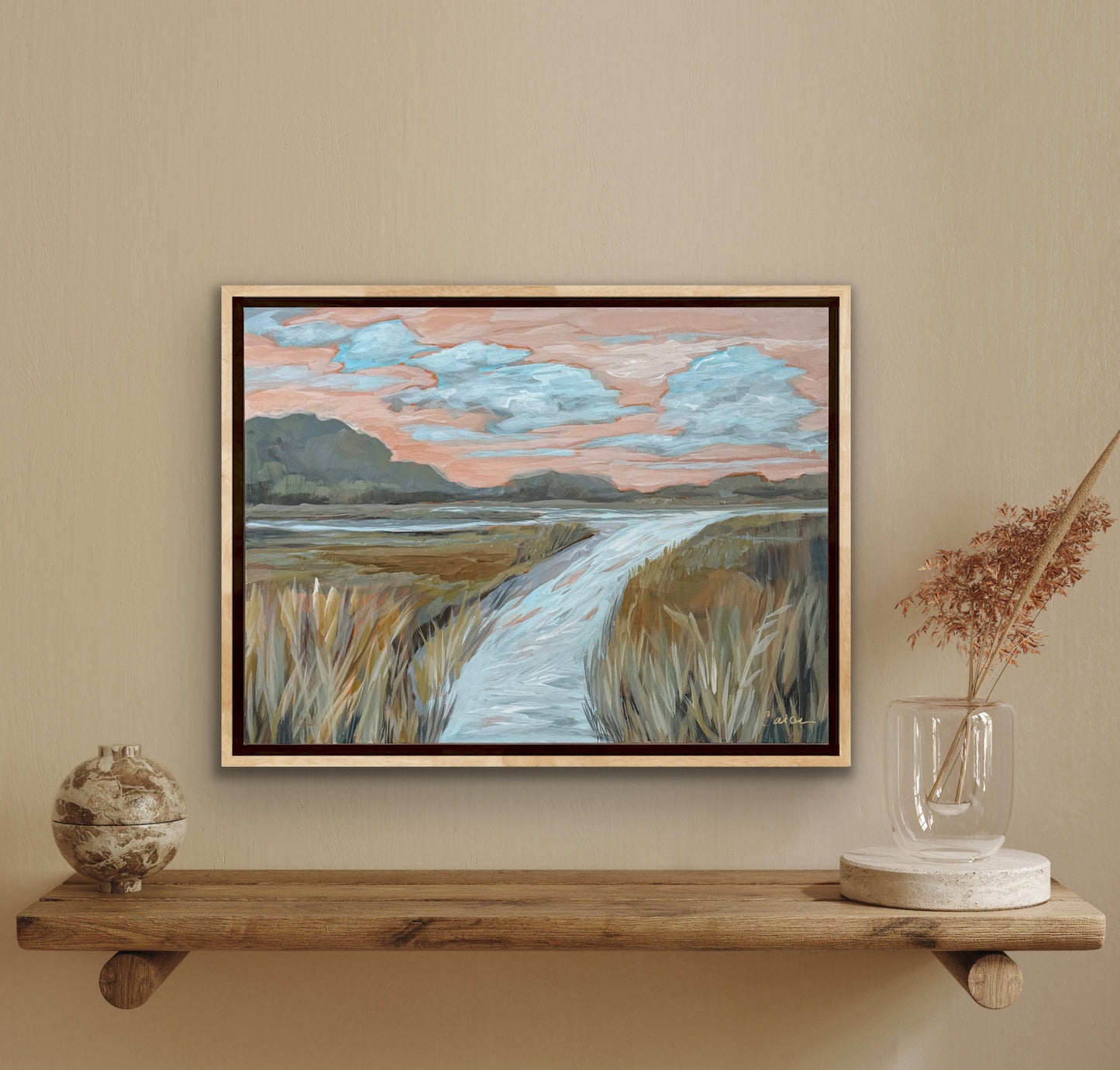 "Sweetwater Calling" original coastal marsh painting