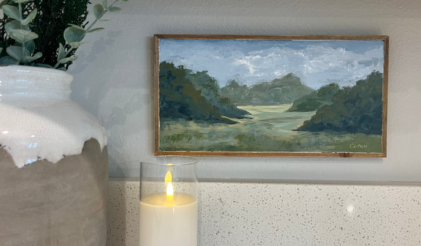 Greener Pastures original painting