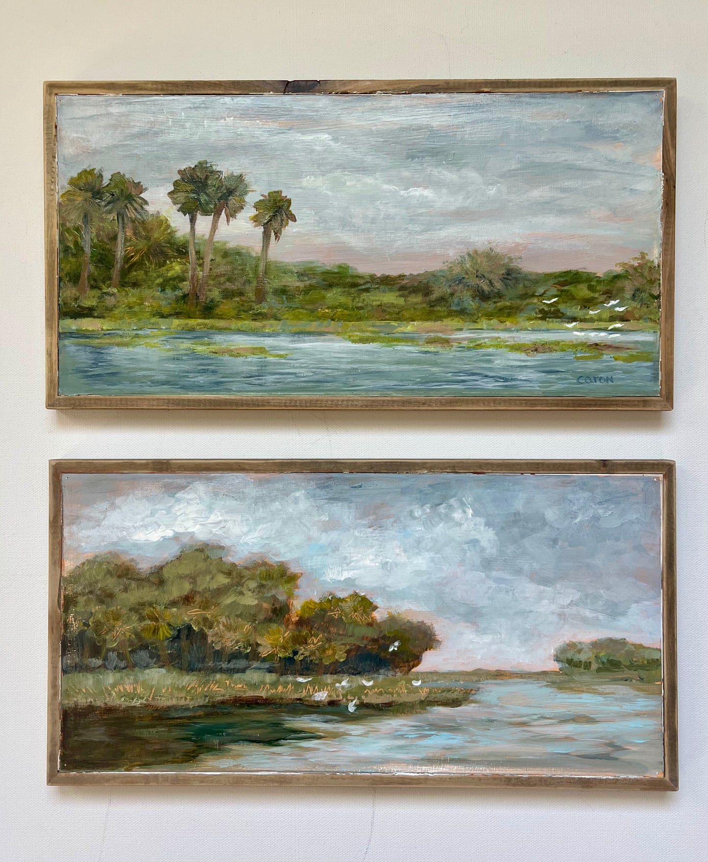 River View original painting Florida