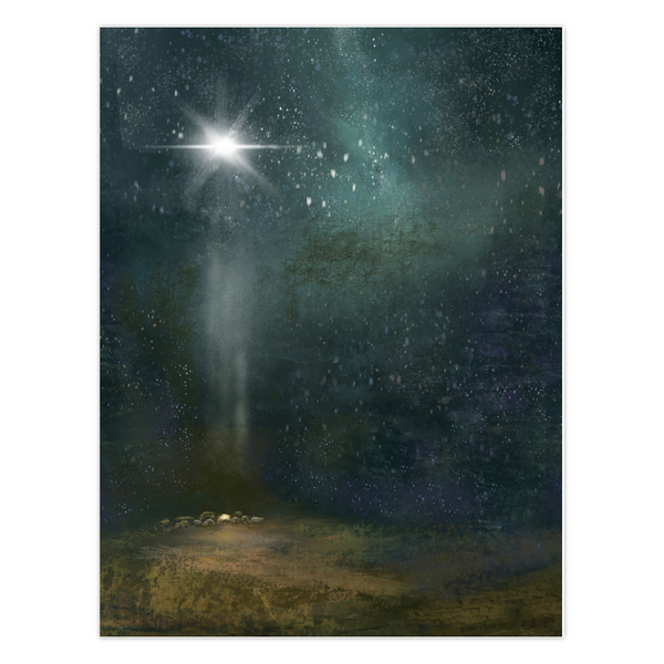 Wondrous Night 10 - 4.25 x 5.5" Folded Cards