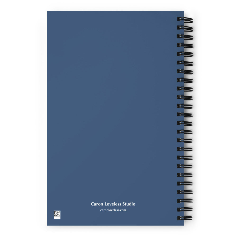 "Leslie" Spiral Notebook