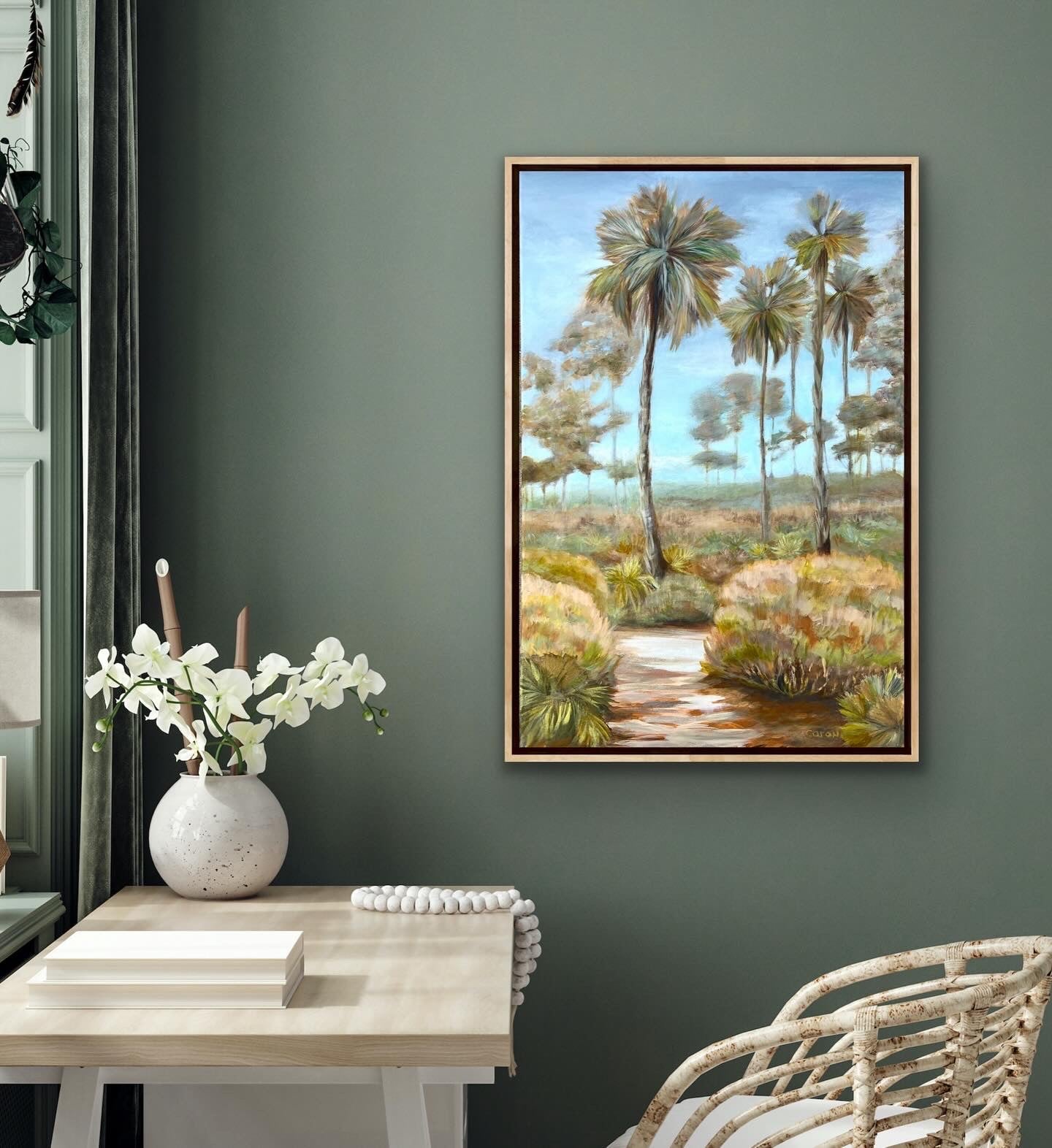 Wild Sanctuary original painting