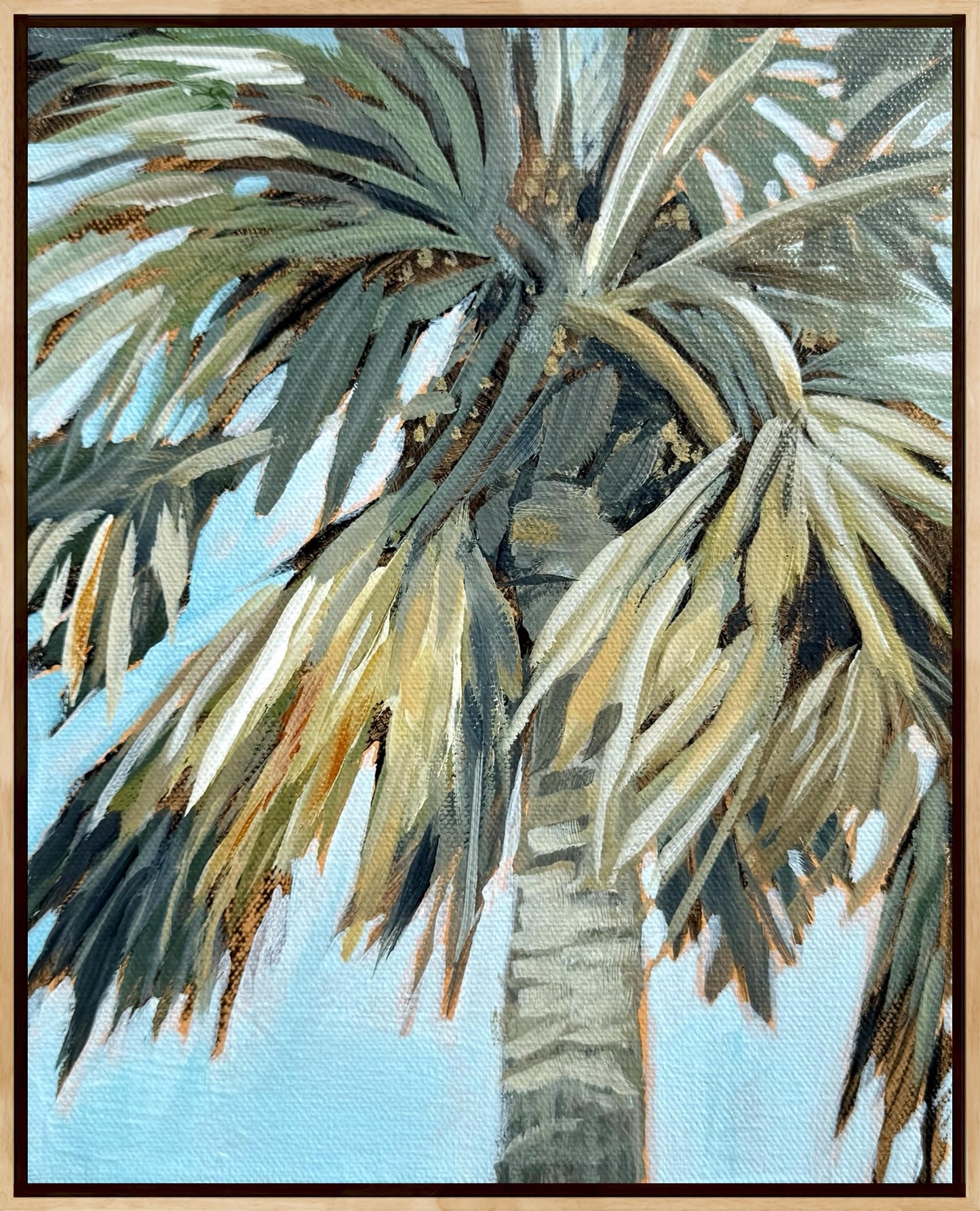 Breezy Palm Art Print
