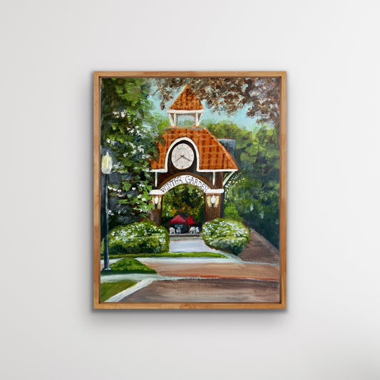 Clock Tower original painting