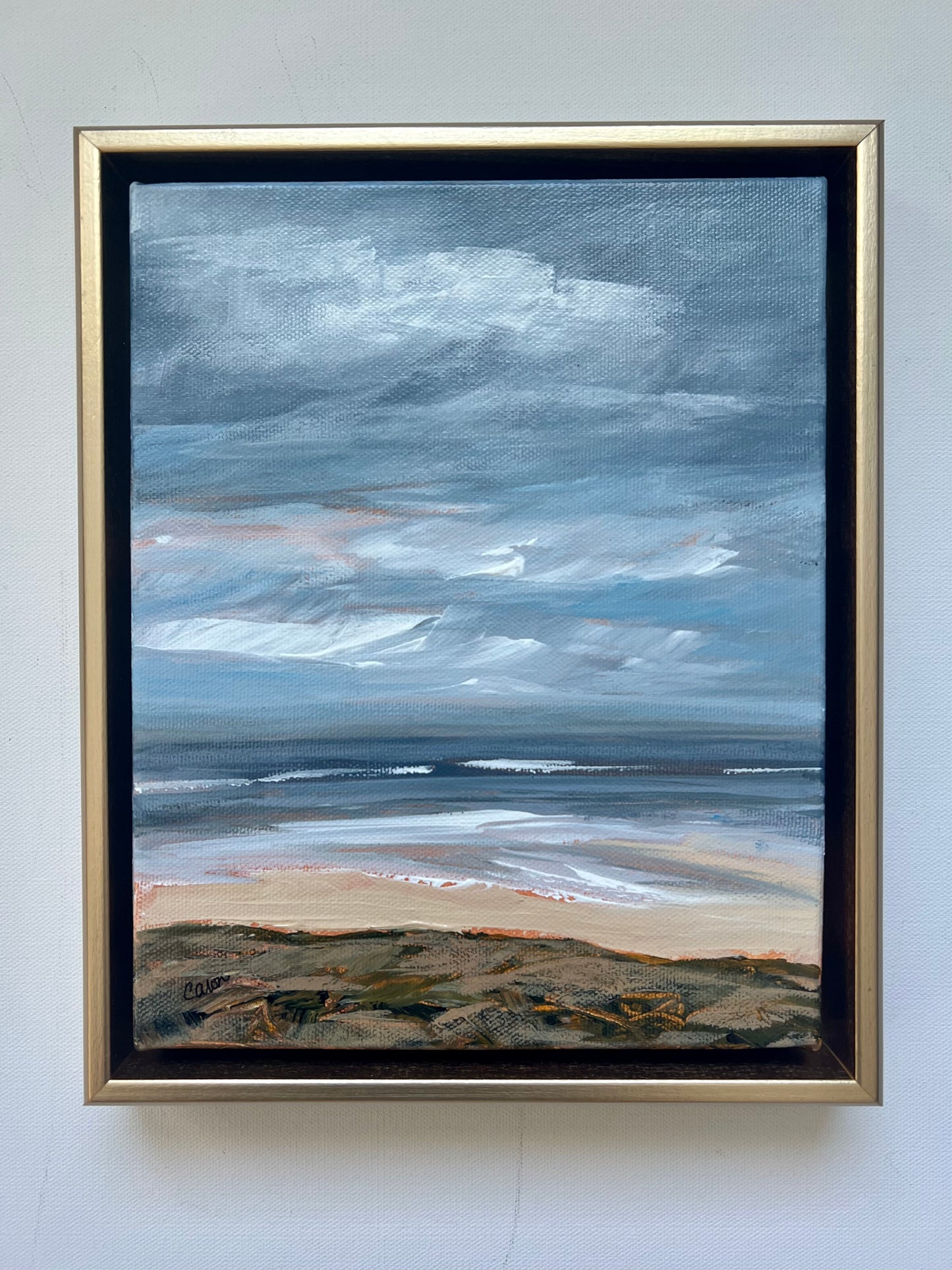 Coastlines original beach painting