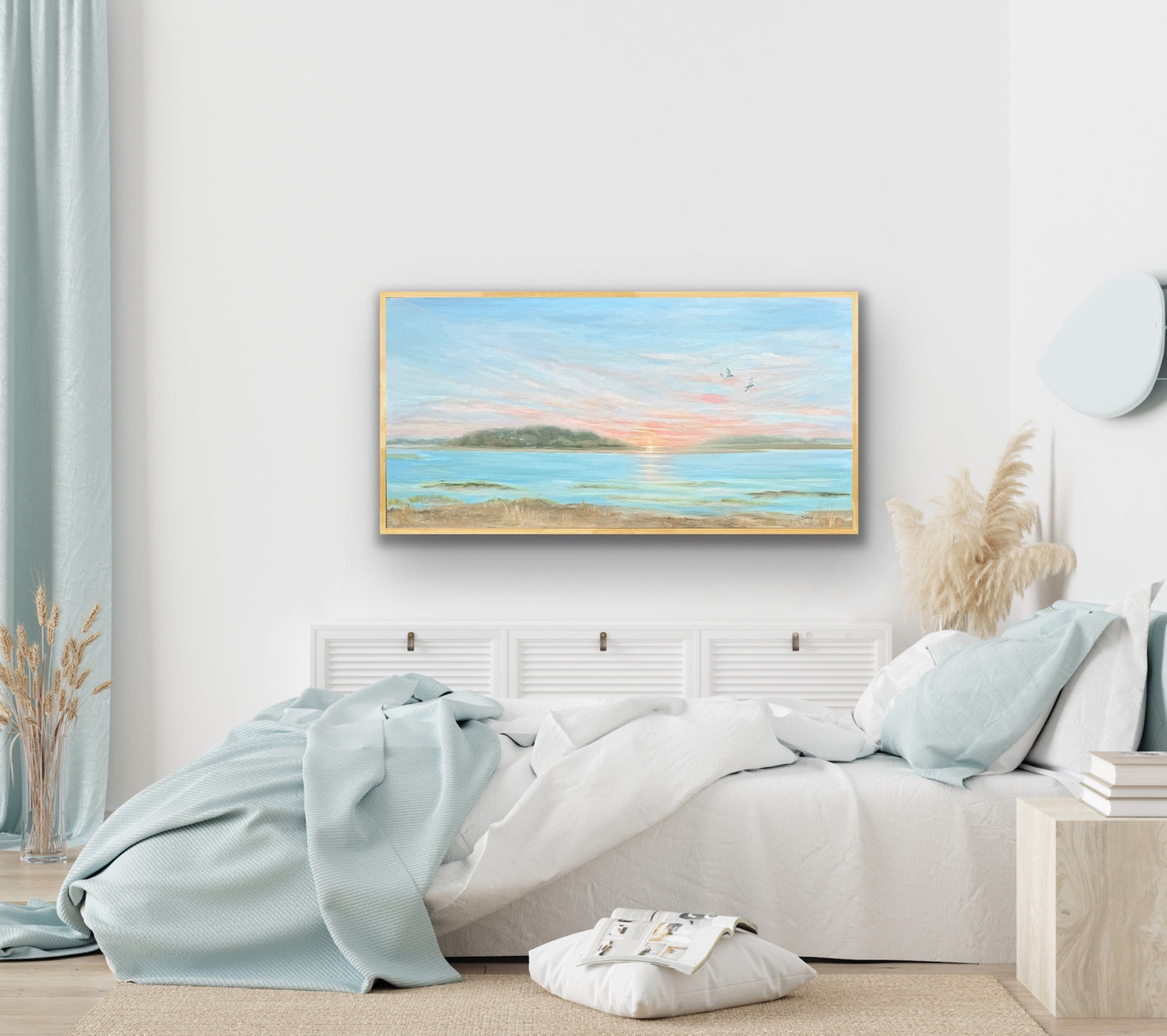 Down Time original coastal painting