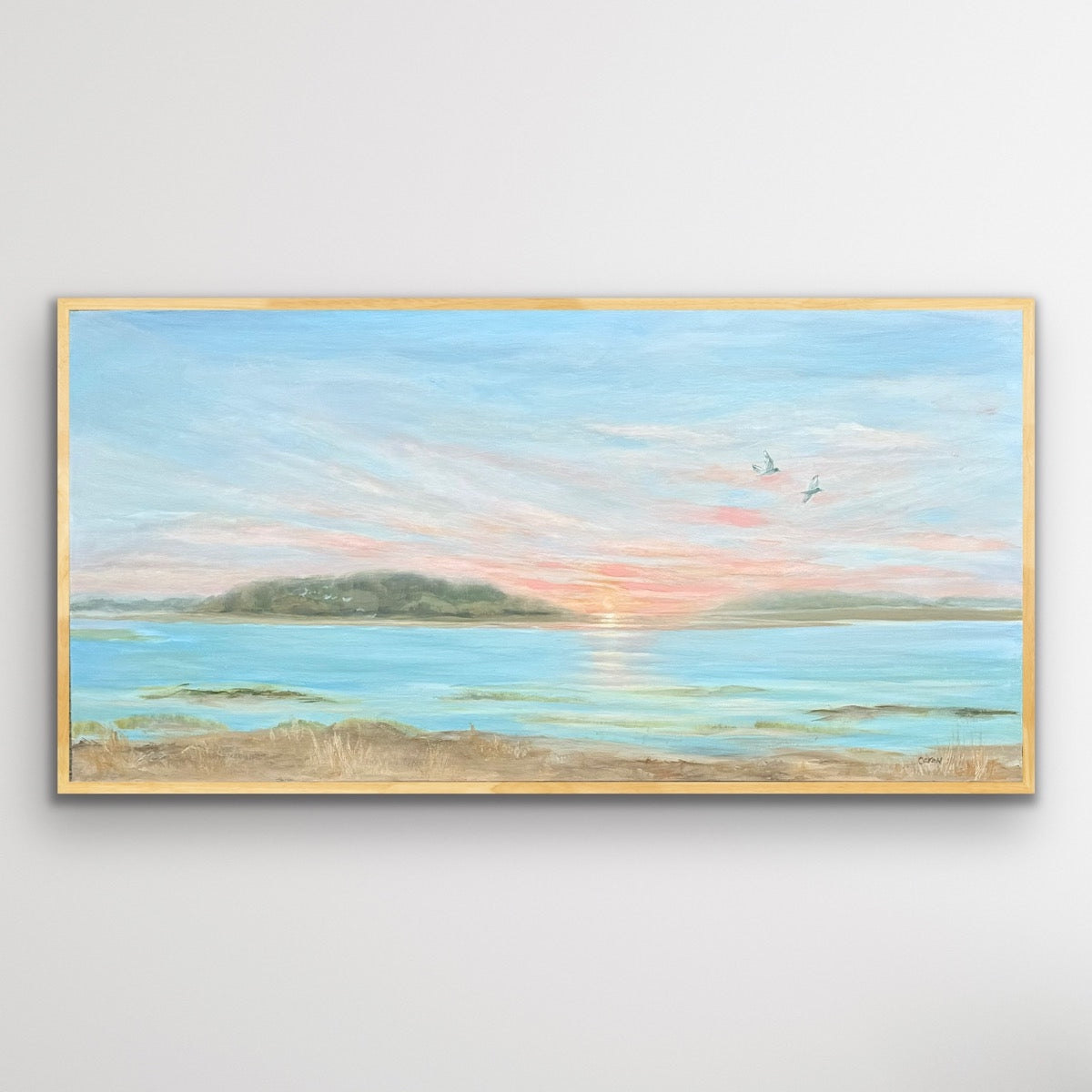 Down Time original coastal painting