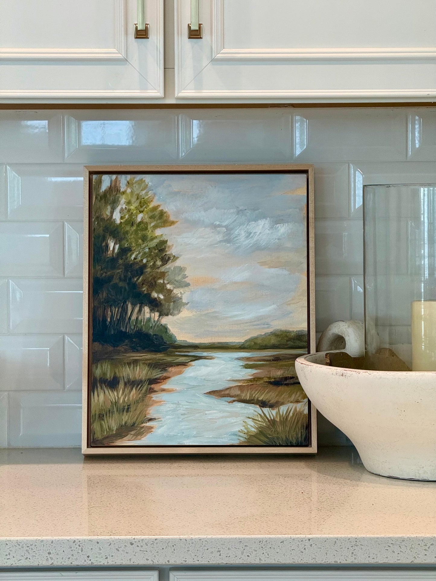 Grasslands No. 1 -11x 14" original landscape painting
