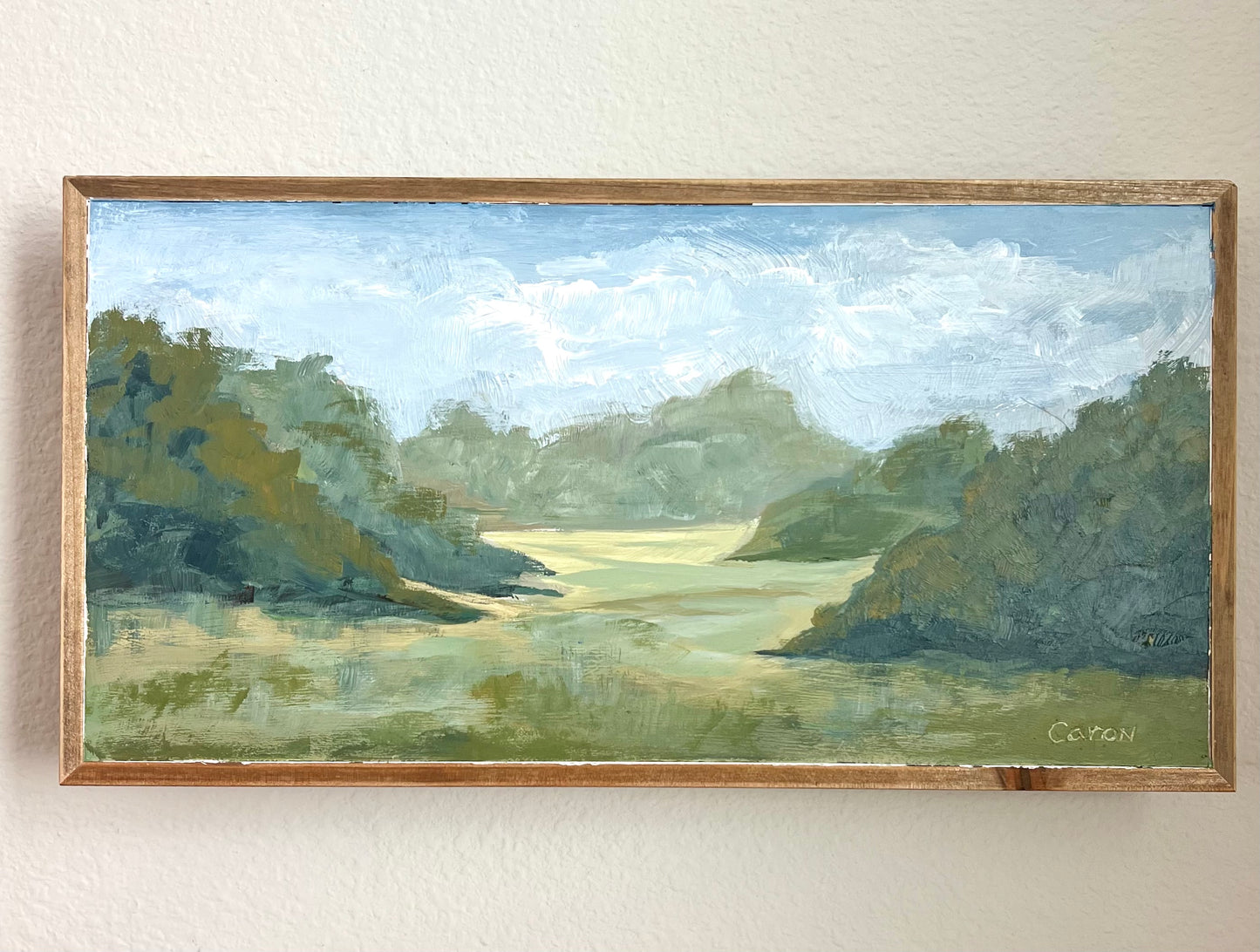 Greener Pastures original painting