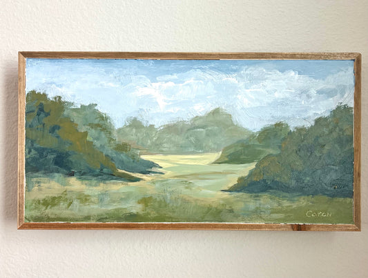 Greener Pastures original painting