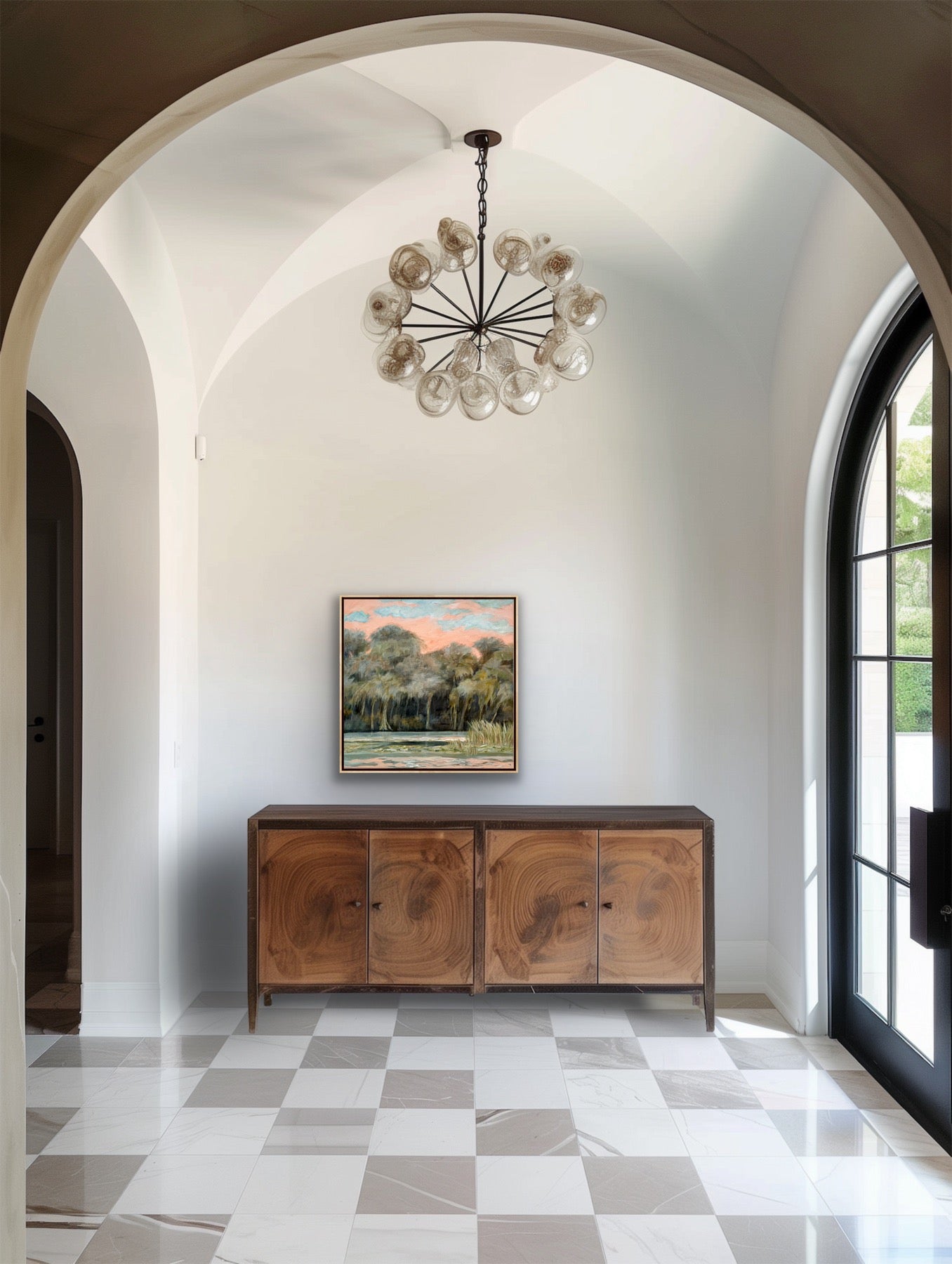 "It's Only Natural" Original Lake Painting