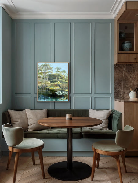 "Wild Beauty" Original Lake Painting 25 x 31"