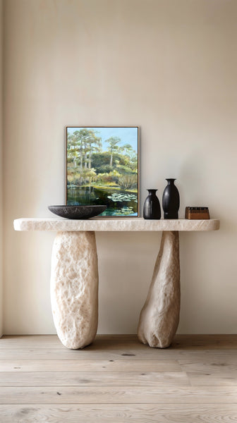 "Wild Beauty" Original Lake Painting 25 x 31"