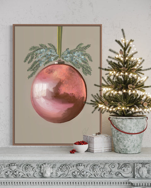 Christmas Reflections art print