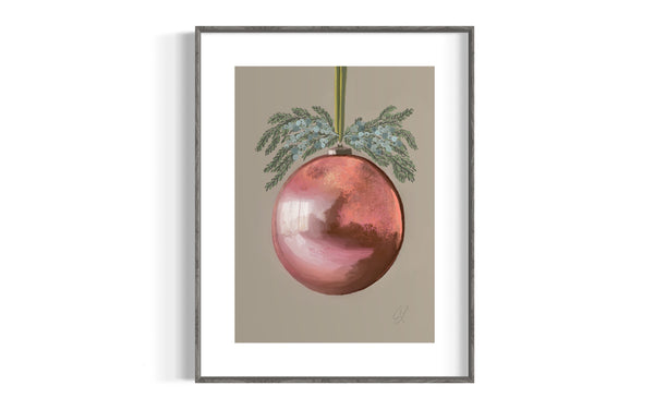 Christmas Reflections art print