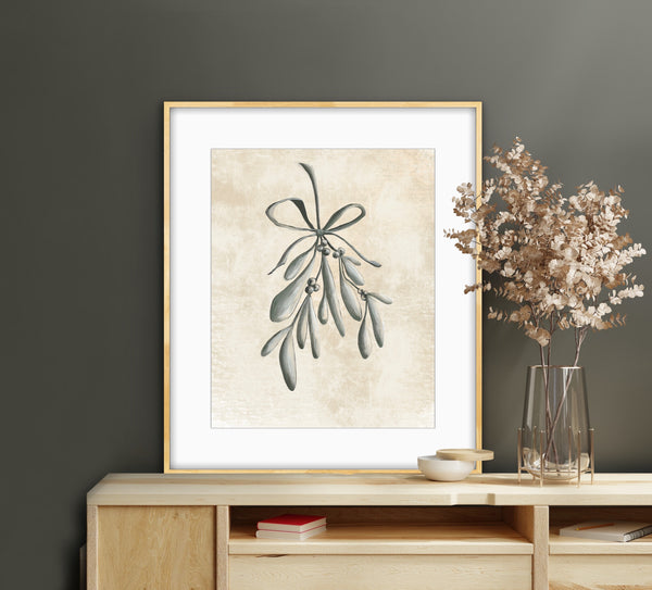 Mistletoe art print