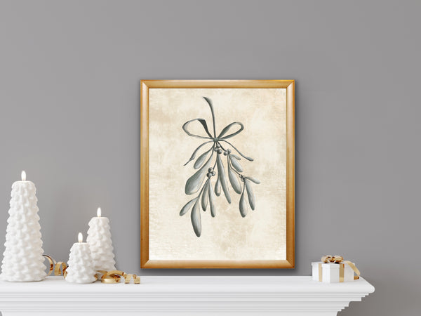 Mistletoe art print