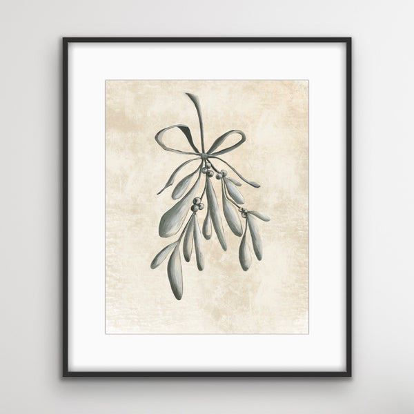 Mistletoe art print