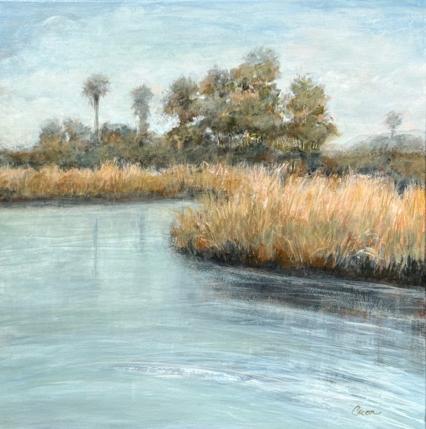 Elements of the Wild"original river painting