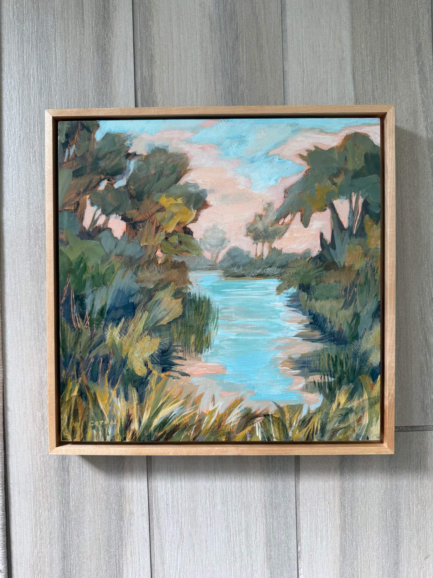 "Peaceful Feeling" original painting