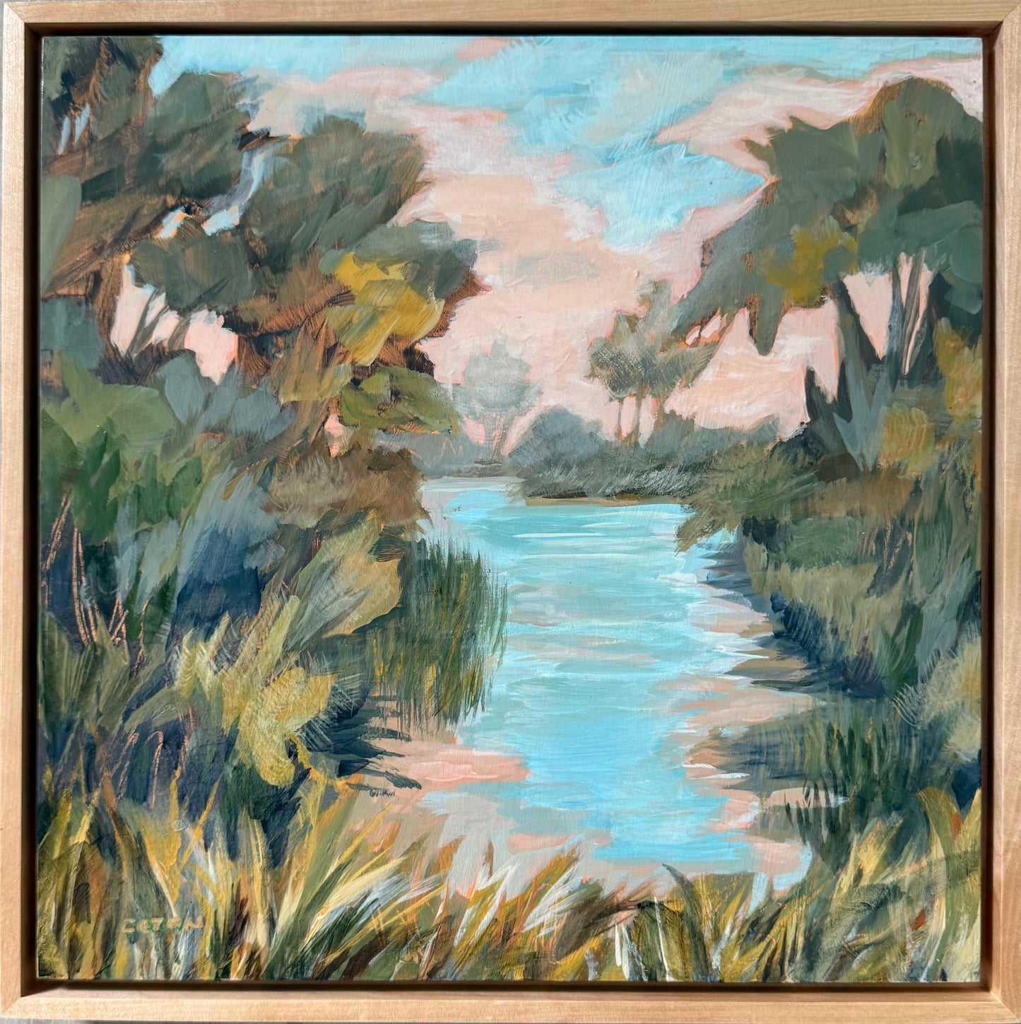 "Peaceful Feeling" original painting