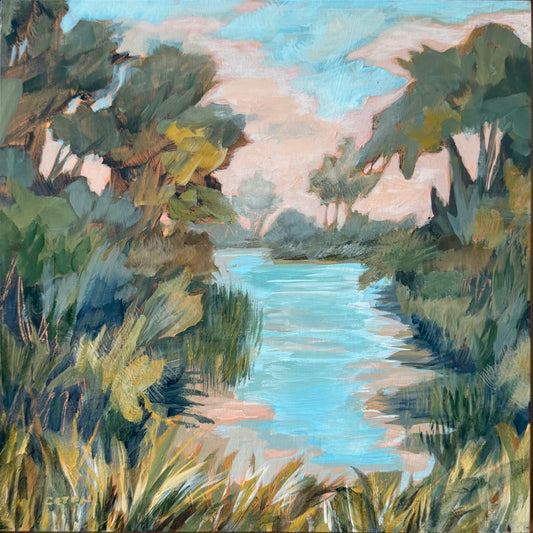 "Peaceful Feeling" original painting