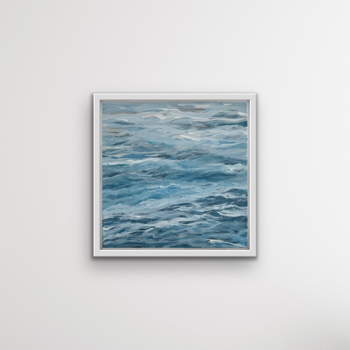 "Wave Length" coastal ocean original painting