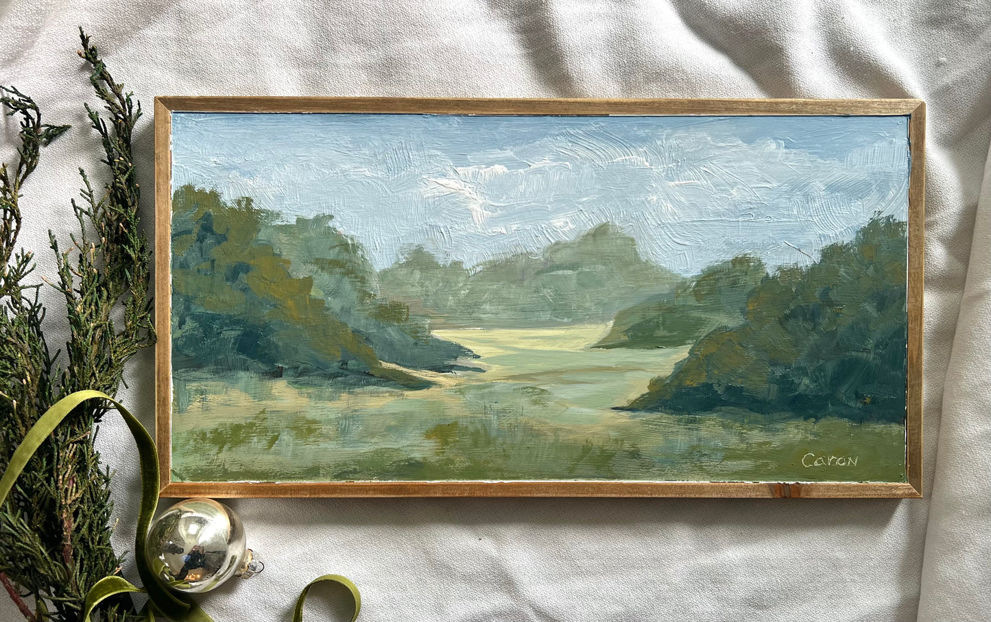 Greener Pastures original painting