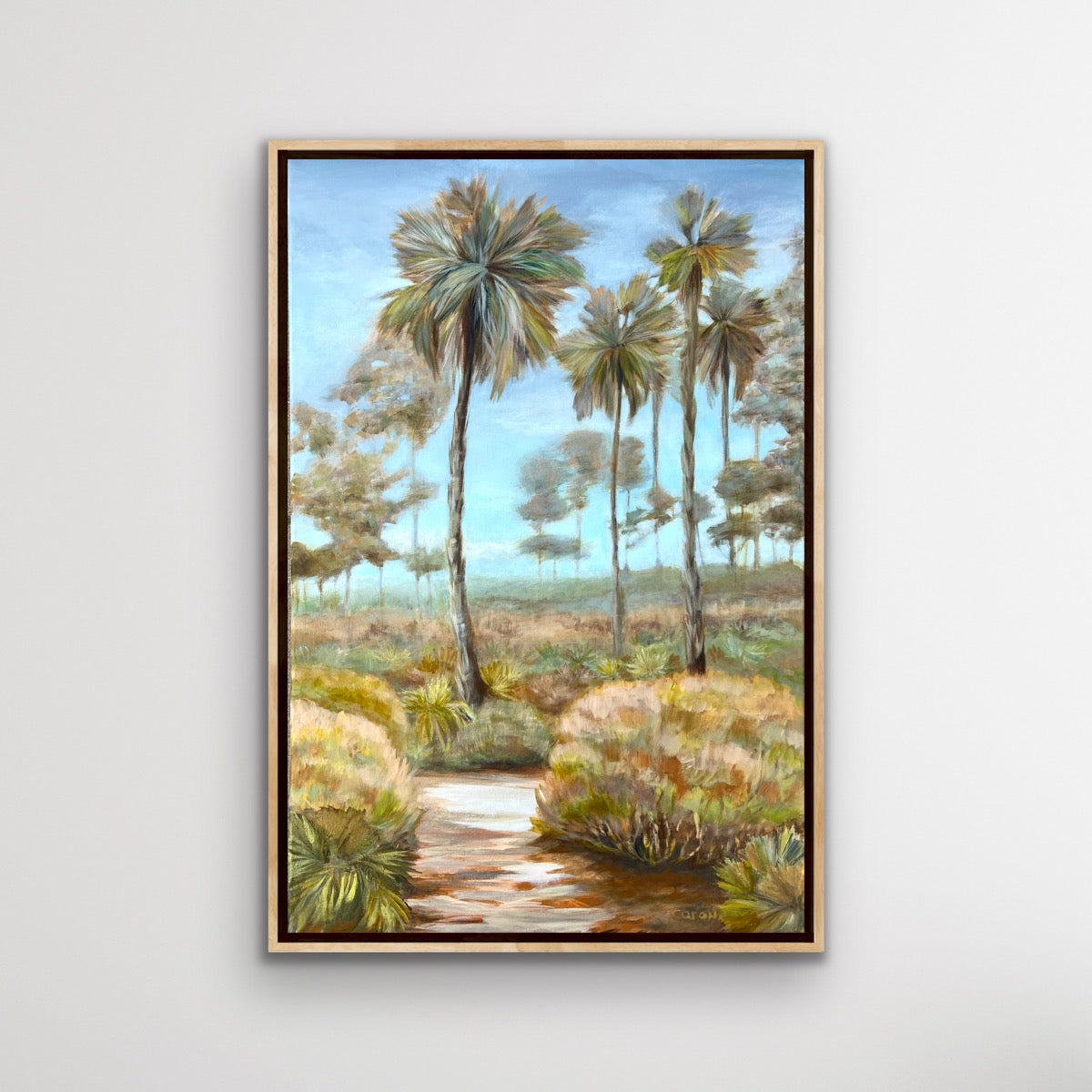 Wild Sanctuary original painting