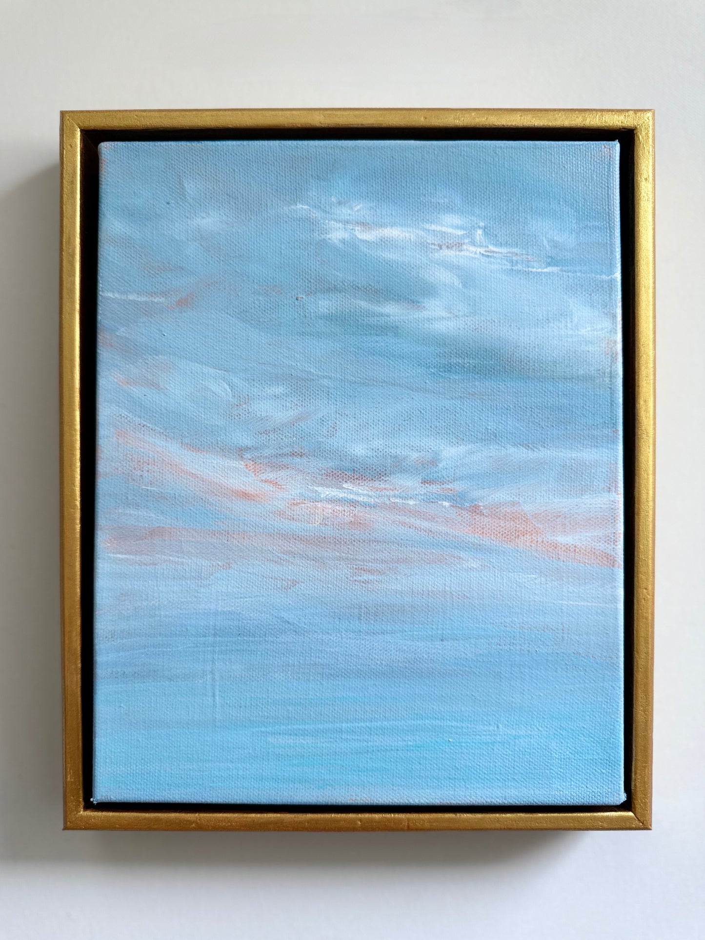 Bright Now 8 x10 original sky painting
