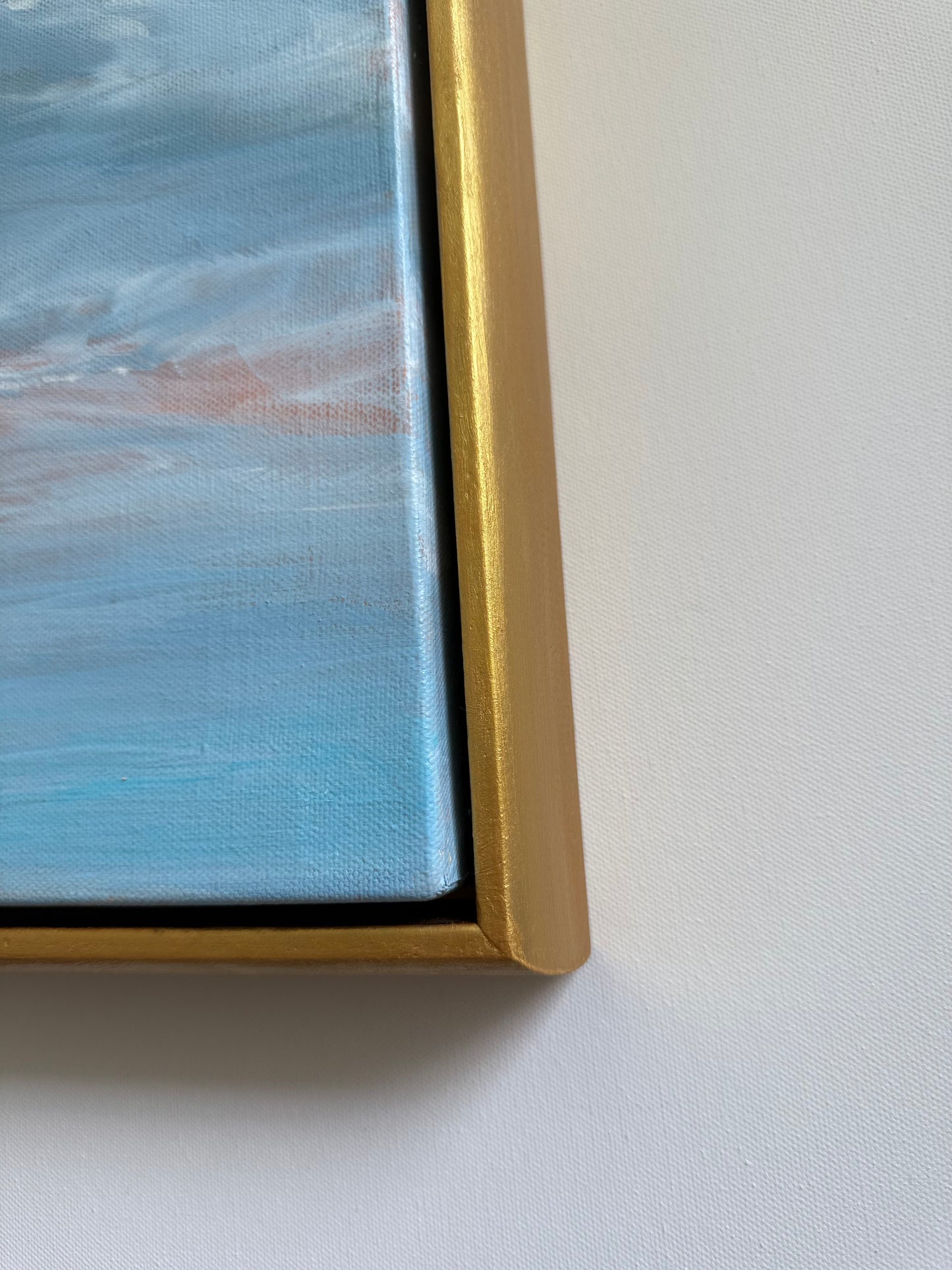 Bright Now 8 x10 original sky painting