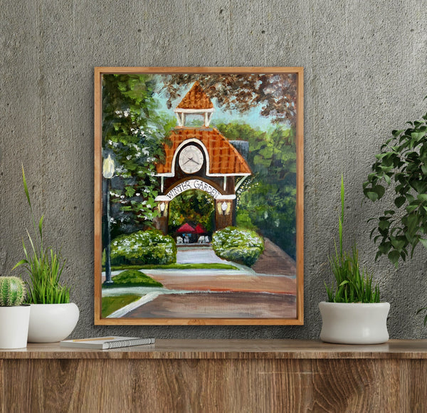 Clock Tower original painting