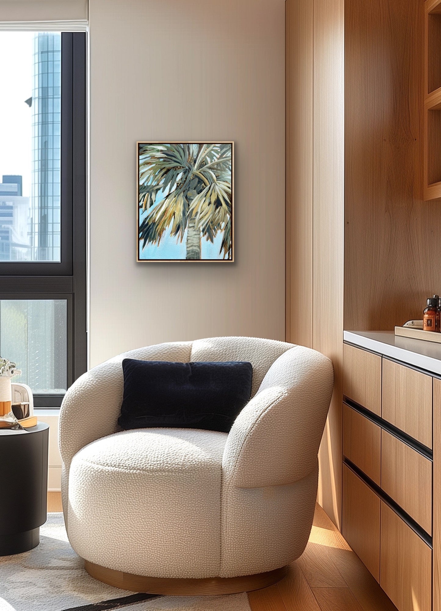 Breezy Palm Art Print