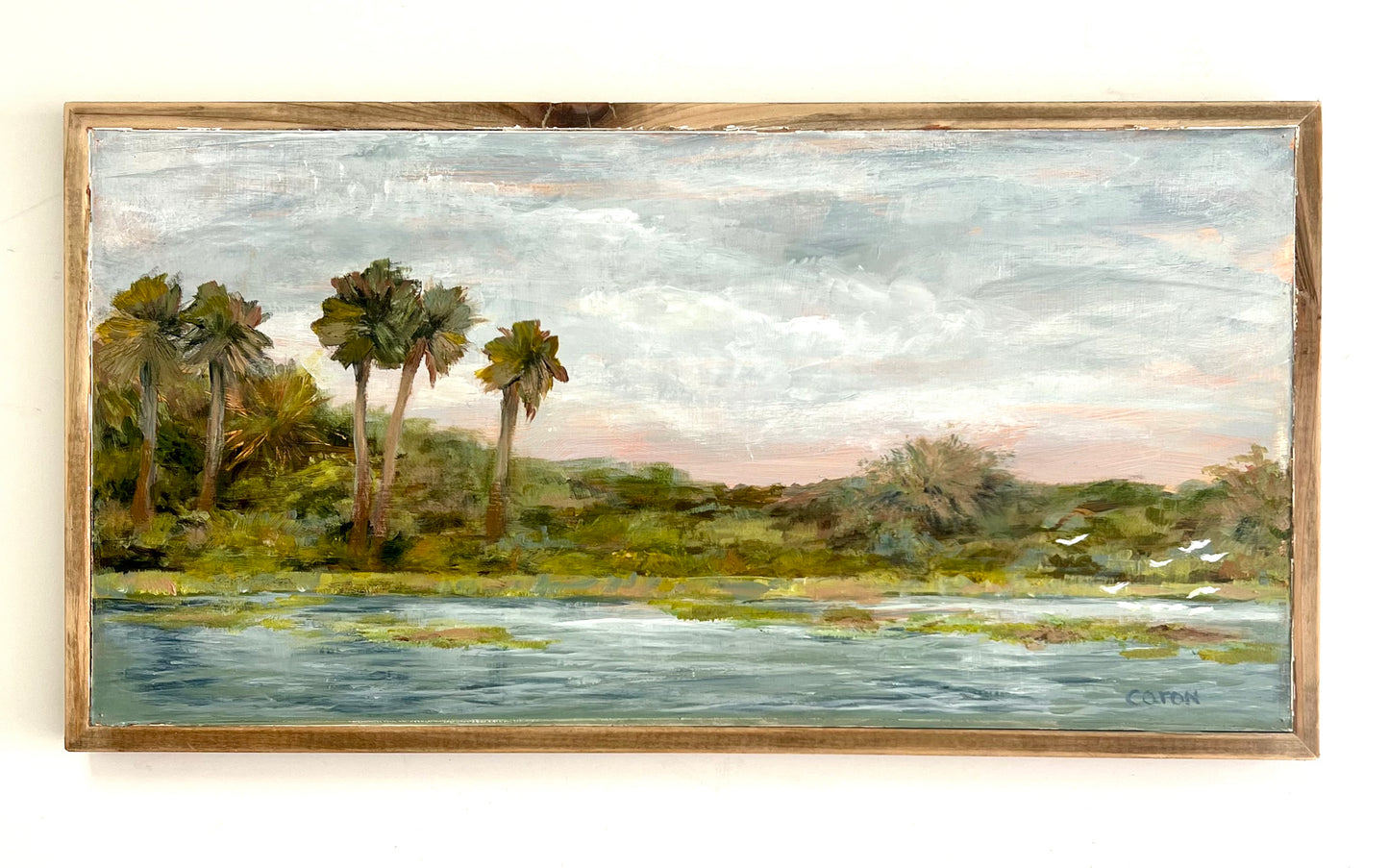 River View original painting Florida