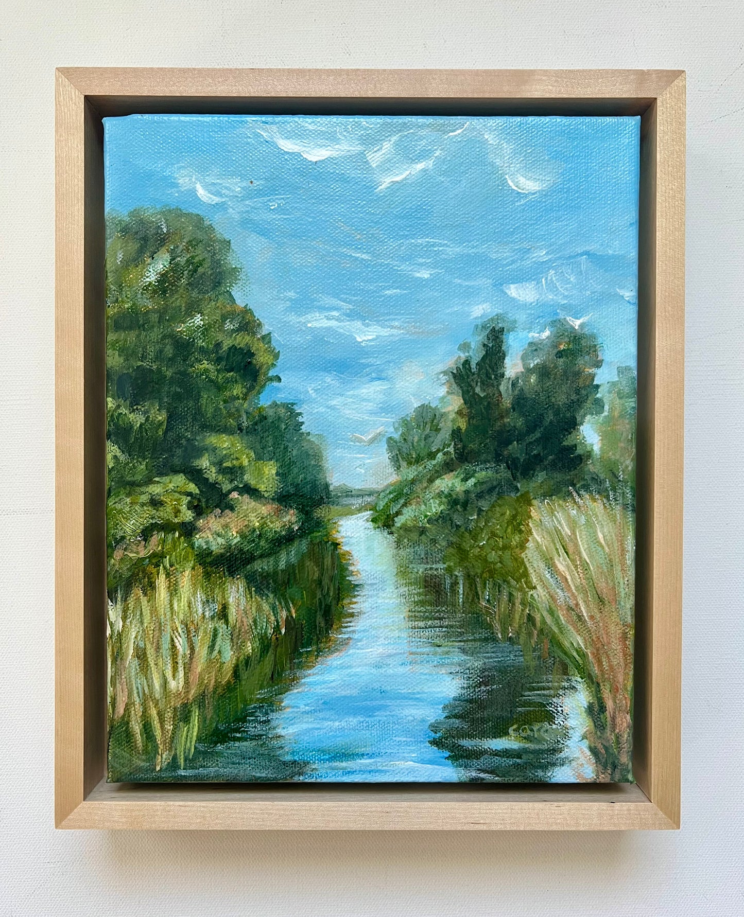 Secret Cove original landscape painting