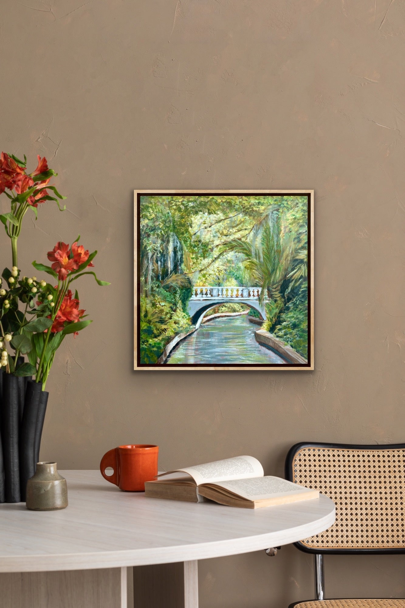 Lush Passage iconic bridge print