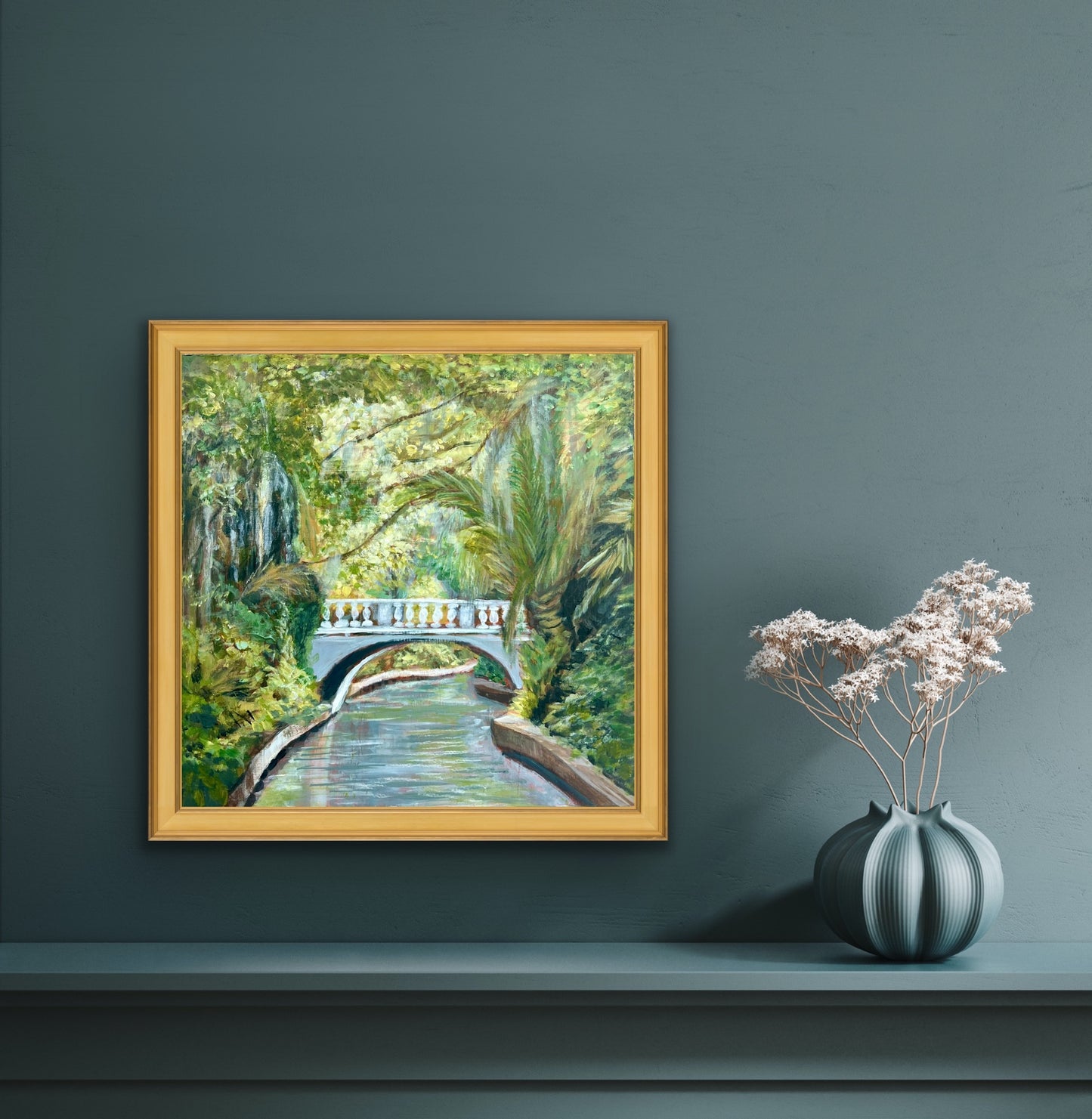 Lush Passage iconic bridge print
