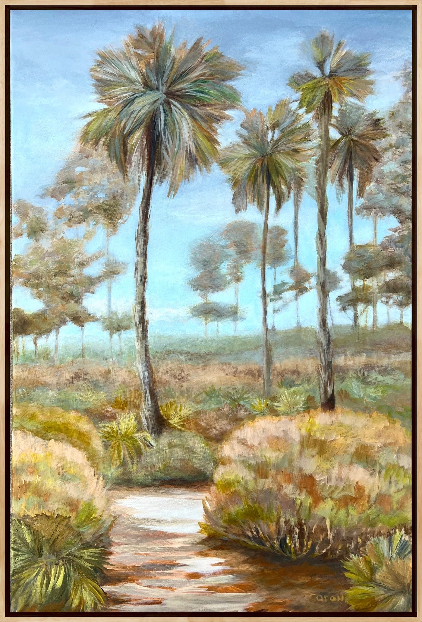 Wild Sanctuary original painting