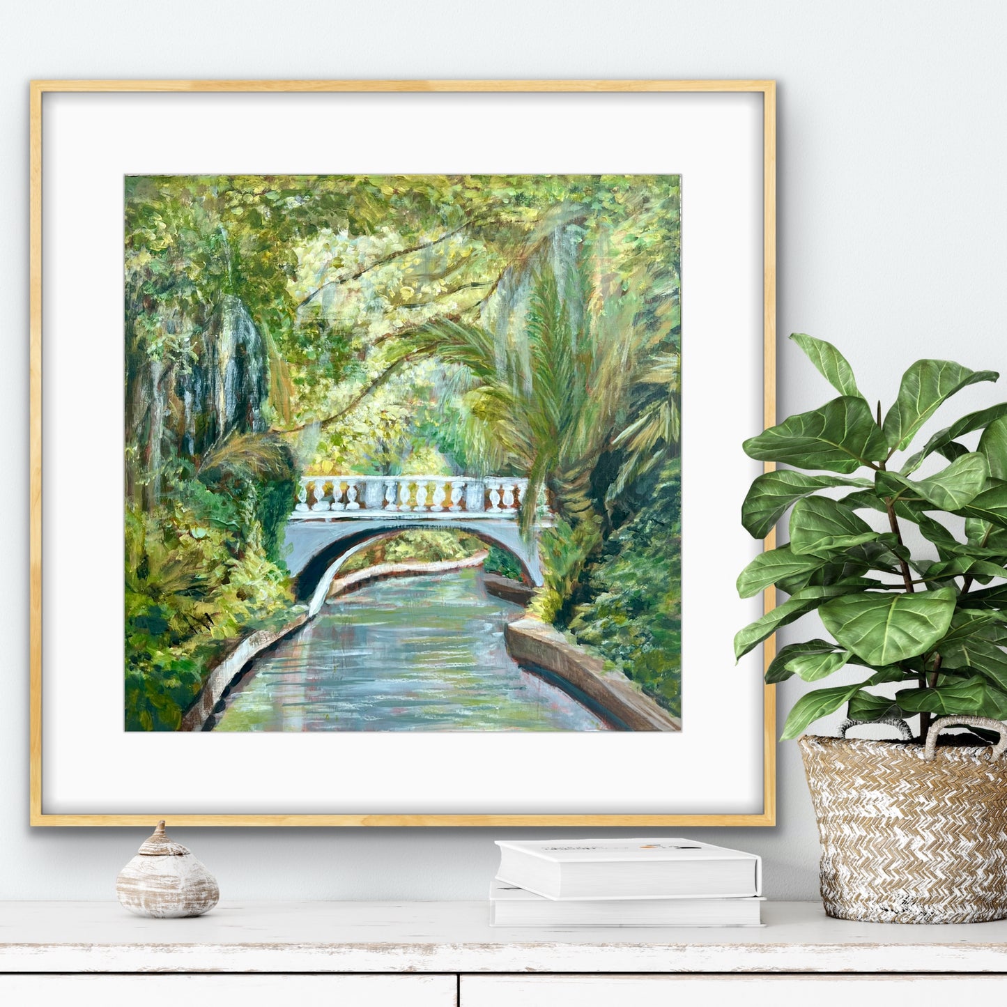 Lush Passage iconic bridge print