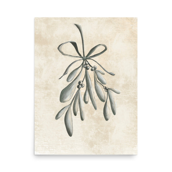 Mistletoe art print