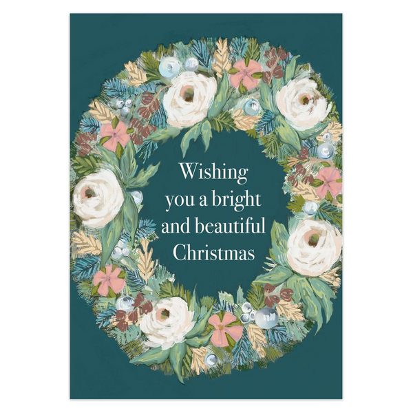 Bright & Beautiful folded cards -2 sizes (set of 10)