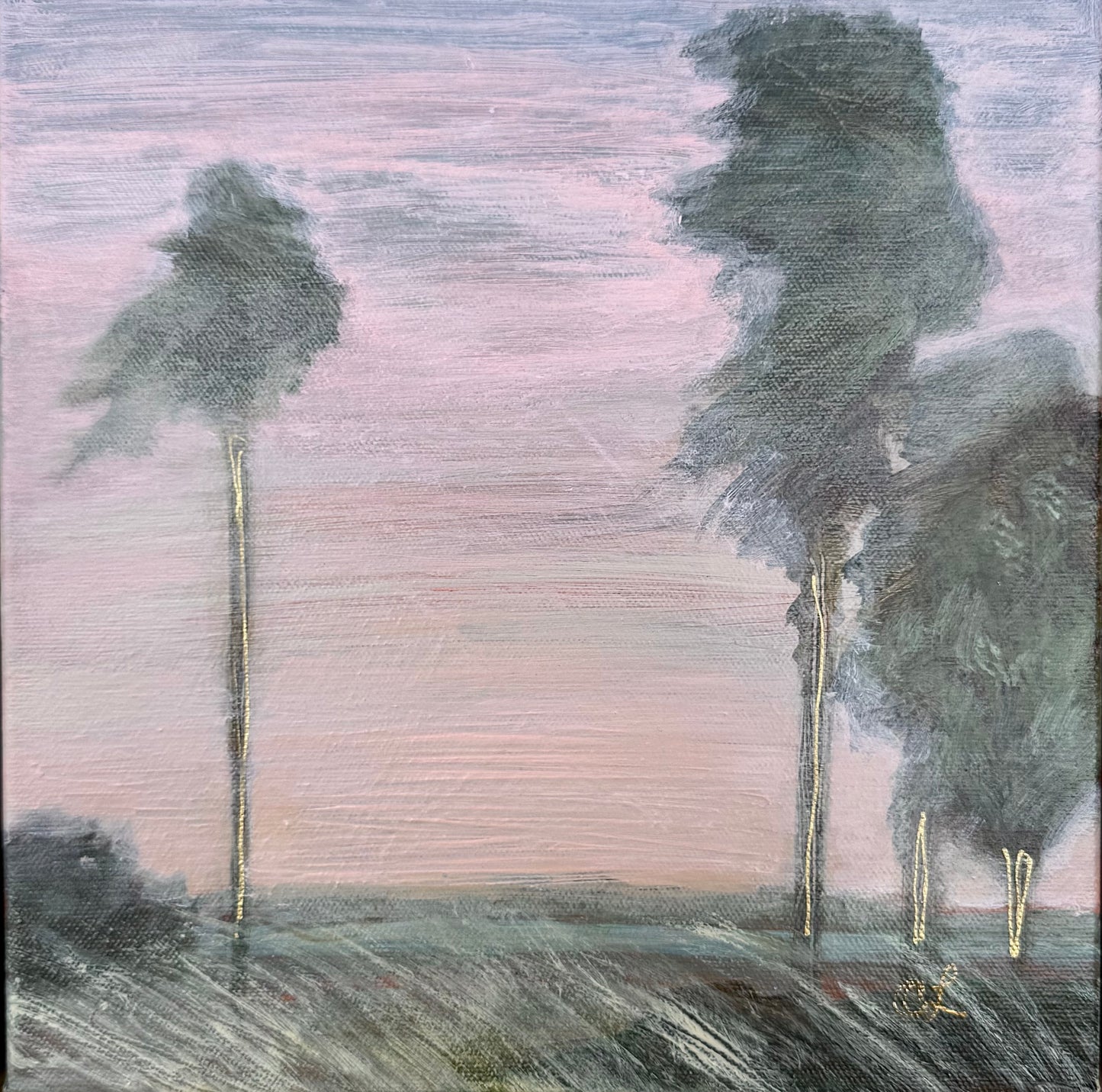 Viewpoint No.2 original 10x 10" landscape painting