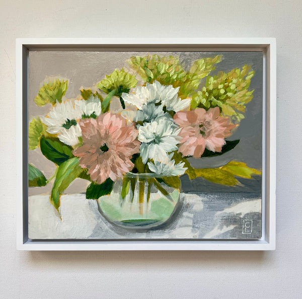 "Gracious Host" original floral painting