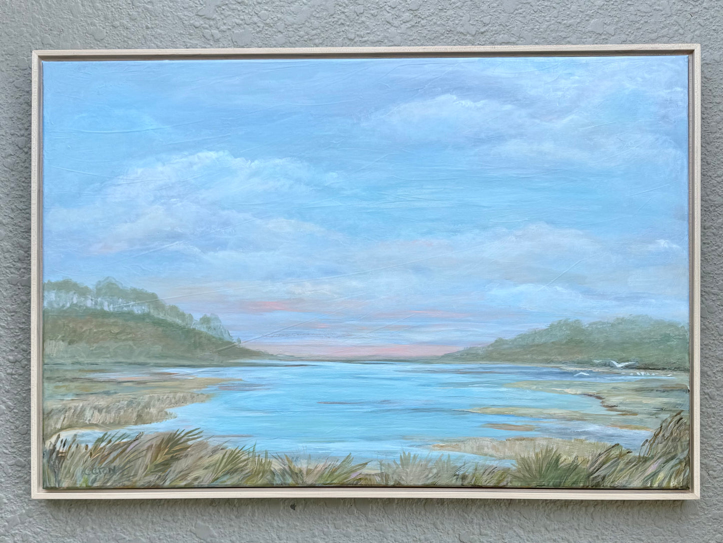 Mellow Moments original marsh painting