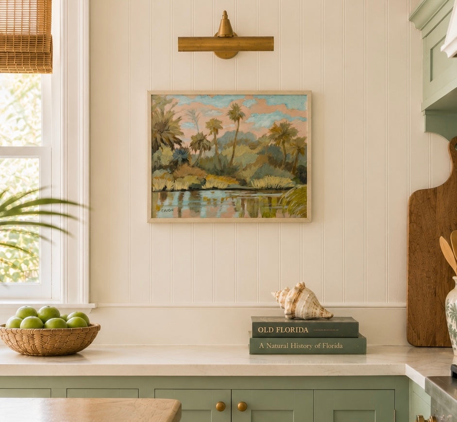 "Pure Florida" |original Florida landscape painting