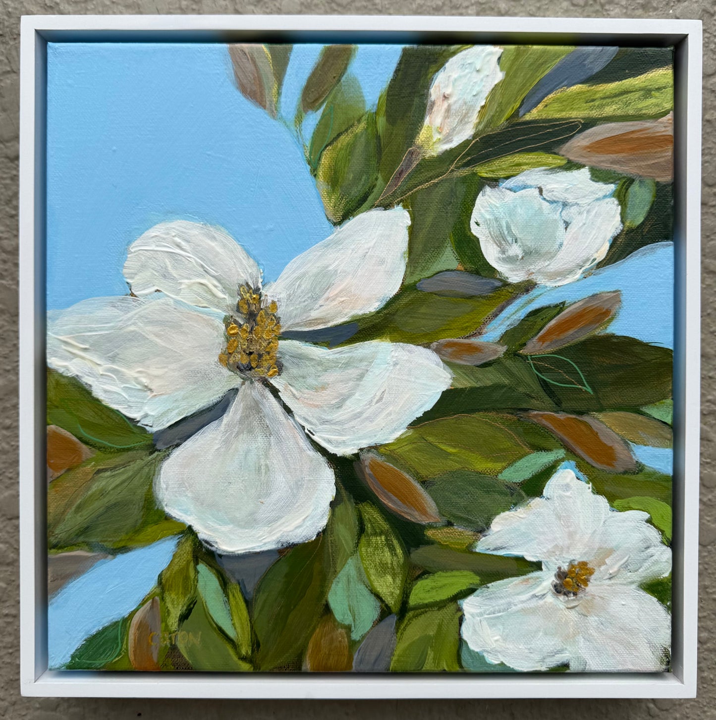 "Pure Goodness" original magnolia painting